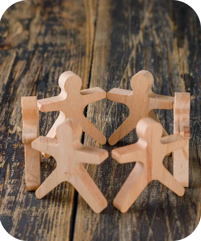 Wooden Family Figures